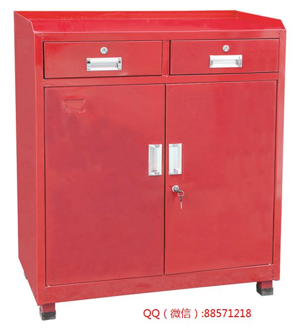 红色工具柜